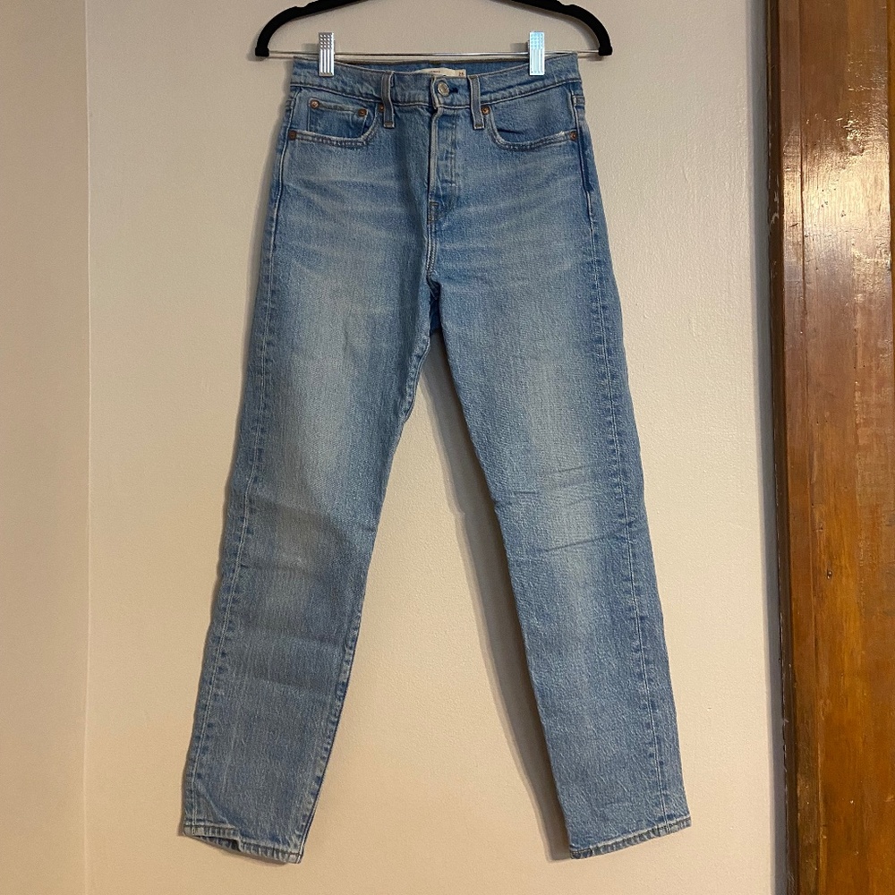 Levi's Wedgie Jeans - Light Blue